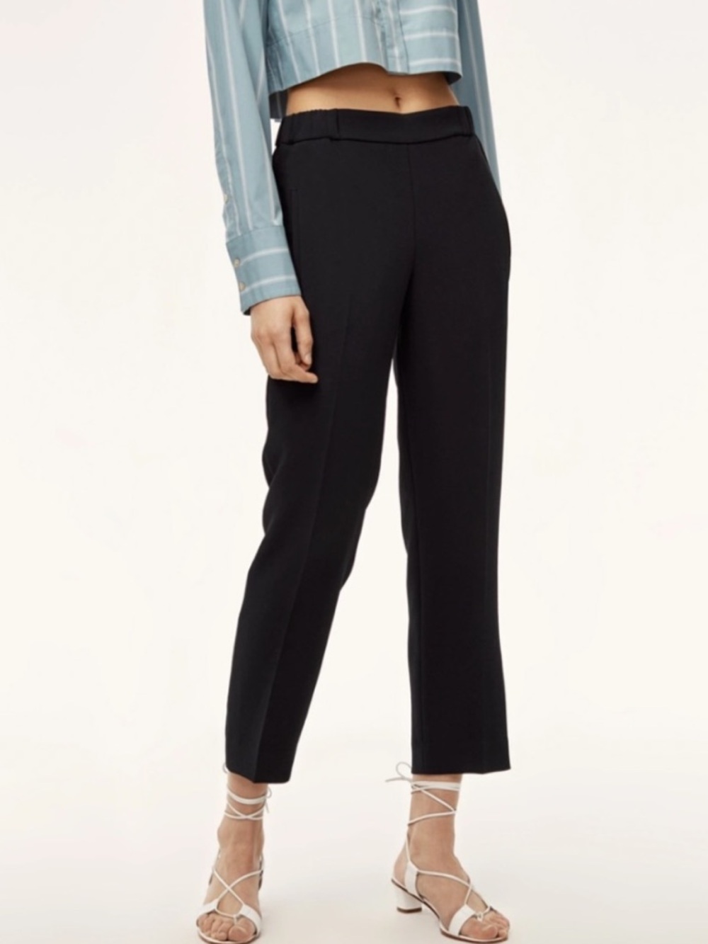 WILFRED (ARITZIA) Darontal Black Pant